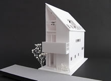 池上の住宅/M邸建築模型