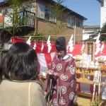 地鎮祭の様子